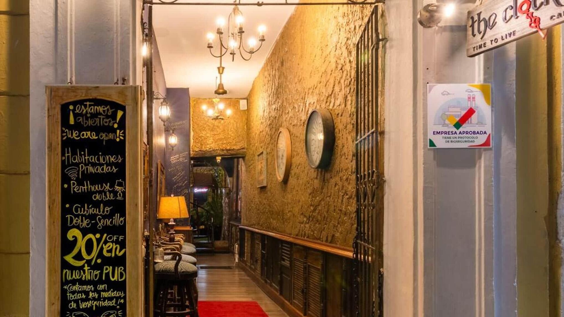 The Clock & Hostal
